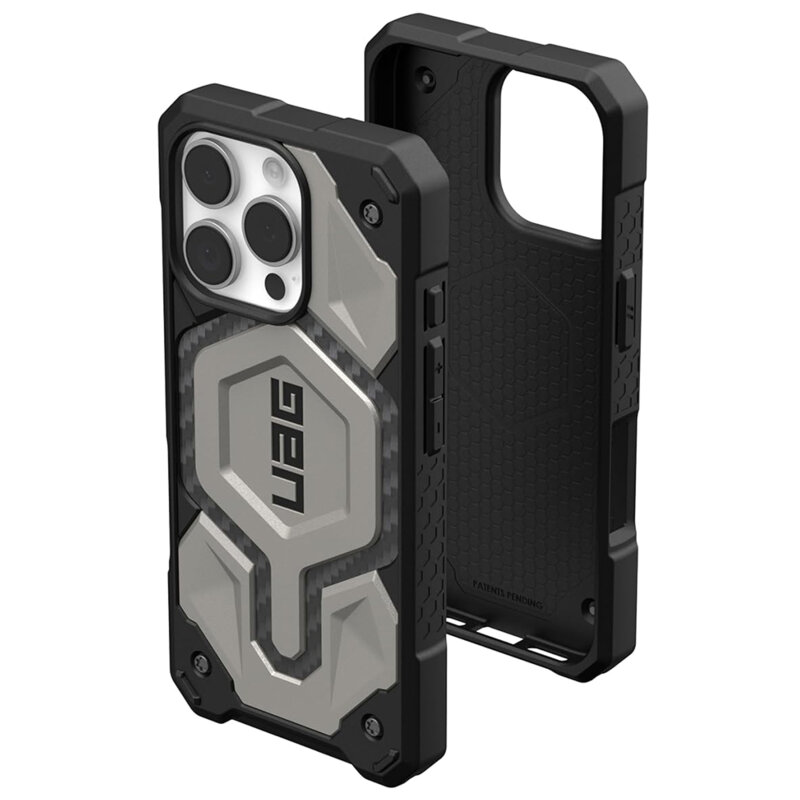 Husa iPhone 16 Pro UAG Monarch Pro MagSafe, Titanium