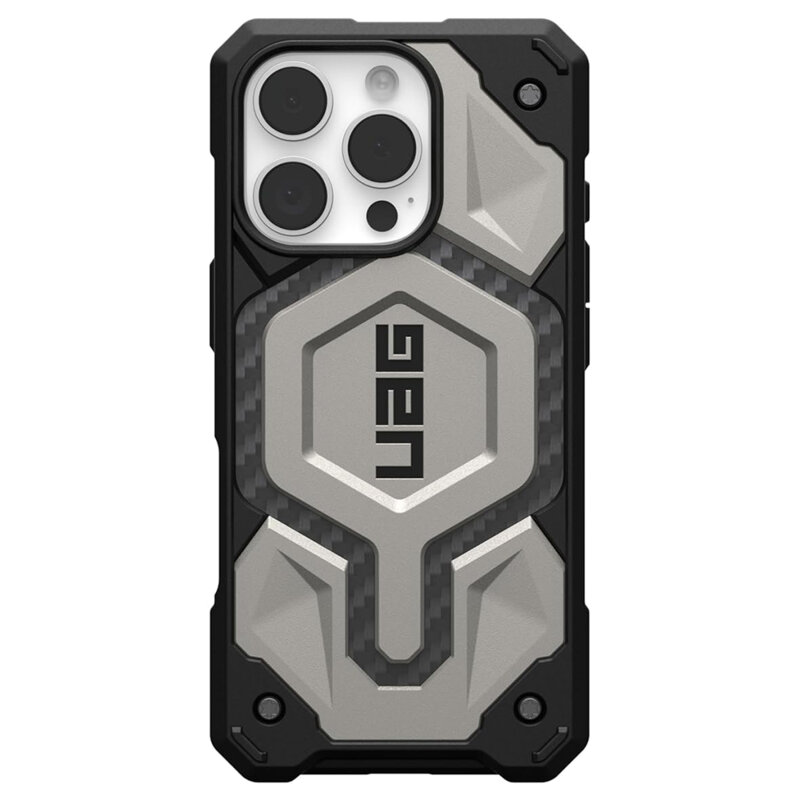 Husa iPhone 16 Pro UAG Monarch Pro MagSafe, Titanium