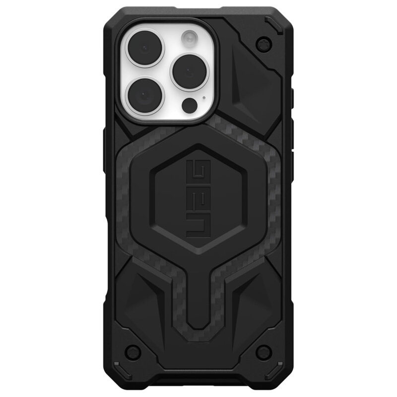 Husa iPhone 16 Pro UAG Monarch Pro MagSafe, Carbon Fiber