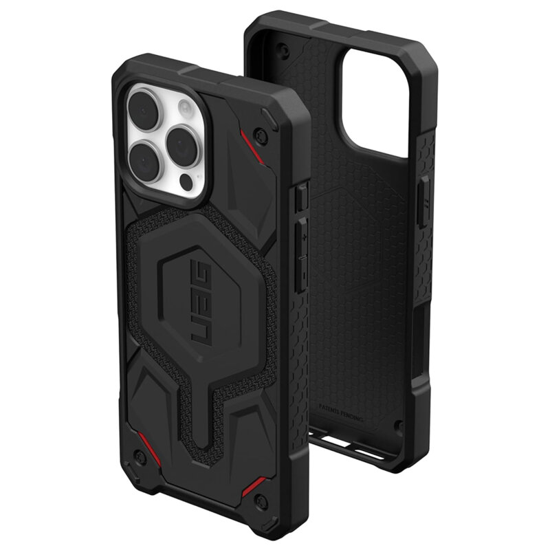 Husa iPhone 16 Pro Max UAG Monarch Pro MagSafe, Kevlar Black