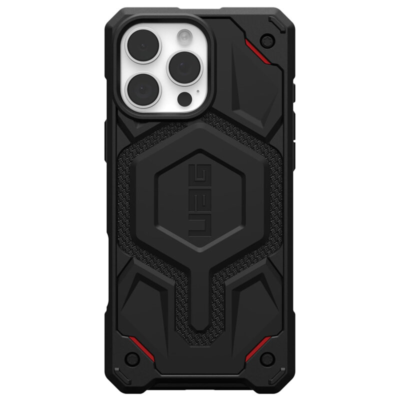 Husa iPhone 16 Pro Max UAG Monarch Pro MagSafe, Kevlar Black