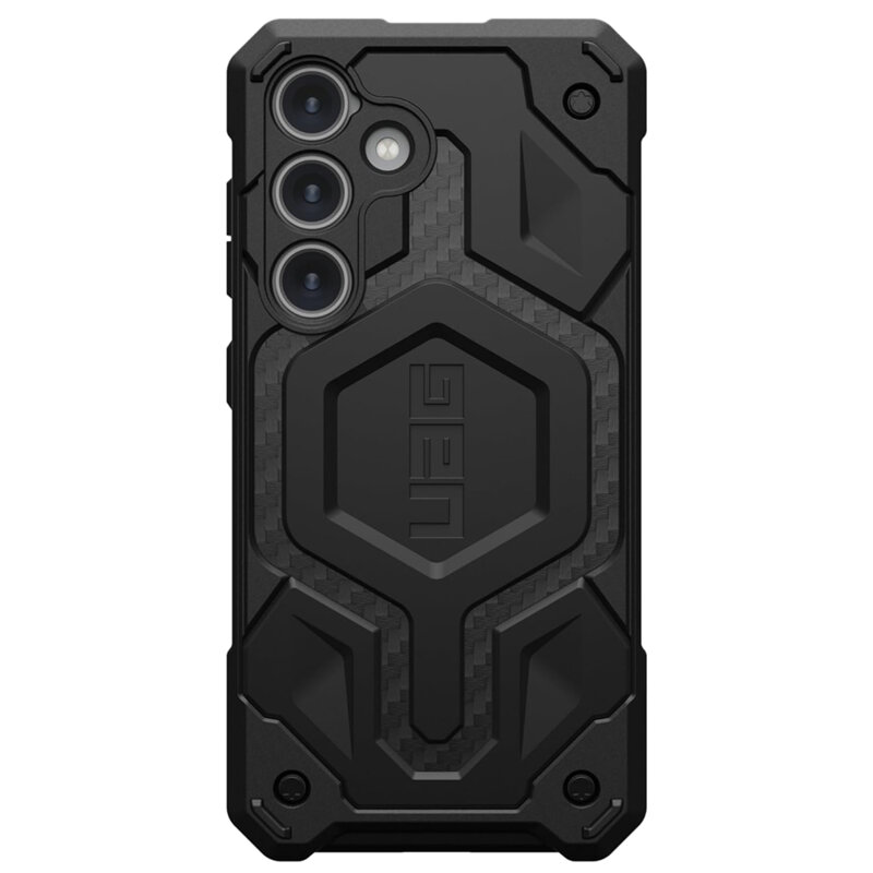 Husa Samsung Galaxy S24 UAG Monarch Pro MagSafe, Carbon Fiber