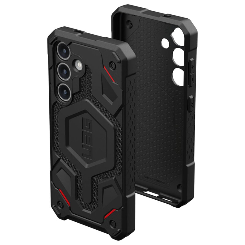 Husa Samsung Galaxy S24 UAG Monarch Pro MagSafe, Kevlar Black
