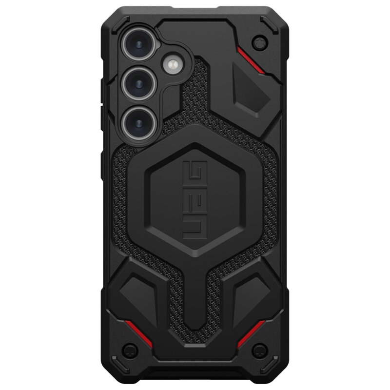 Husa Samsung Galaxy S24 UAG Monarch Pro MagSafe, Kevlar Black