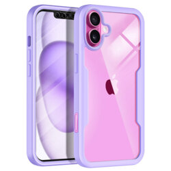 Husa 360° iPhone 16 Plus Techsuit ColorVerse, mov