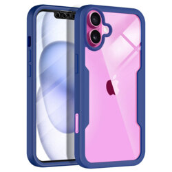 Husa 360° iPhone 16 Plus Techsuit ColorVerse, albastru