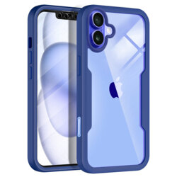 Husa 360° iPhone 16 Techsuit ColorVerse, albastru