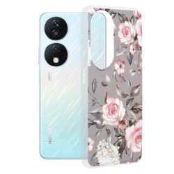 Husa Honor X7b Techsuit Marble, Bloom of Ruth Gray