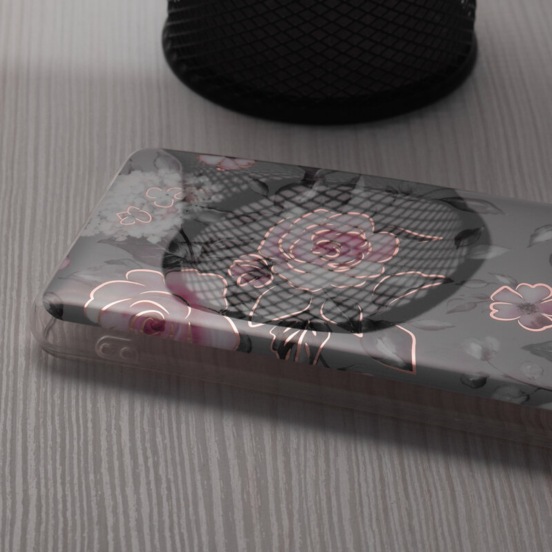 Husa Honor X7b Techsuit Marble, Bloom of Ruth Gray