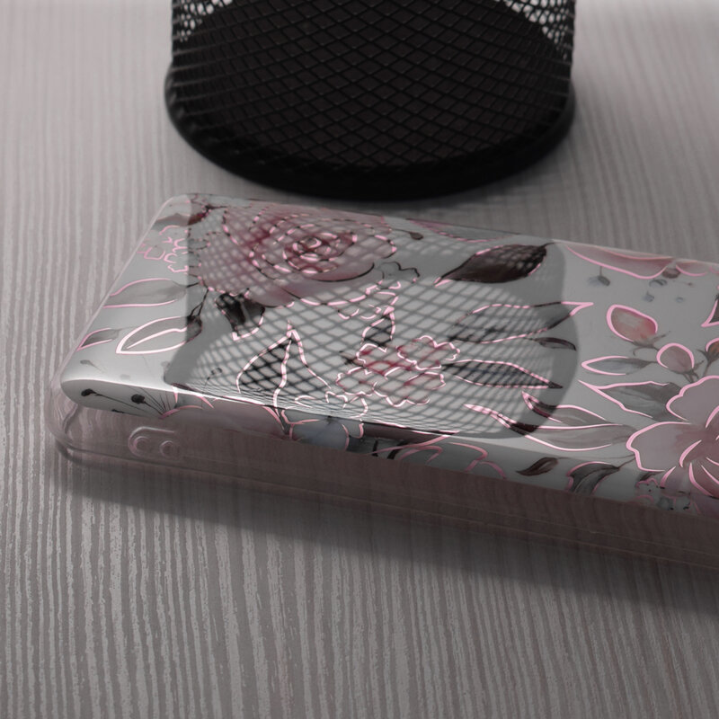 Husa Honor X7b Techsuit Marble, Chloe White