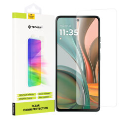 Folie sticla Motorola Moto G75 Techsuit Clear Vision Glass, transparenta