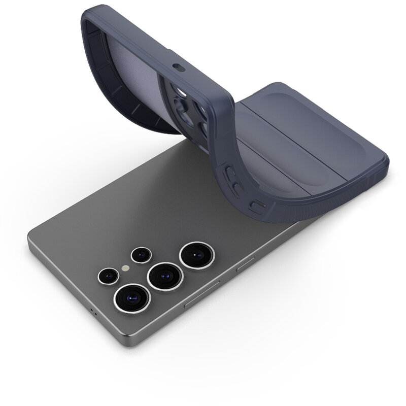 Husa Samsung Galaxy S25 Ultra Techsuit Magic Shield, bordo