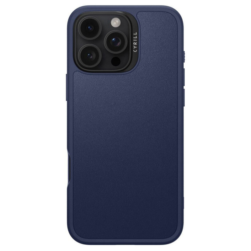 Husa iPhone 16 Pro Max Spigen Cyrill Kajuk MagSafe, bleumarin