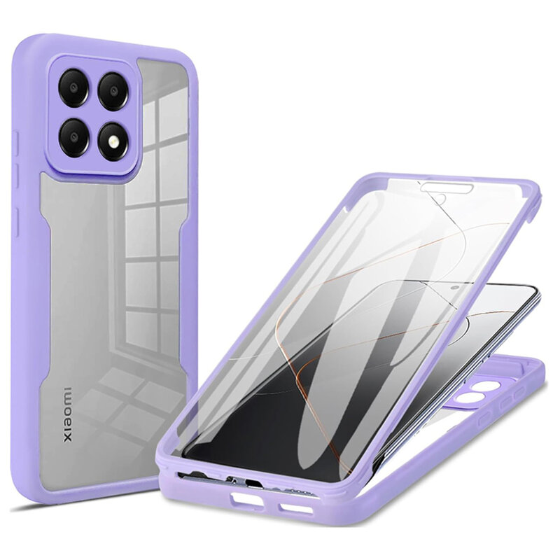 Husa 360° Xiaomi 14T Techsuit ColorVerse, mov