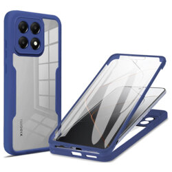 Husa 360° Xiaomi 14T Techsuit ColorVerse, albastru