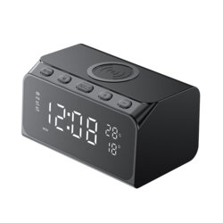 Incarcator wireless cu display digital 15W Havit W3041, negru
