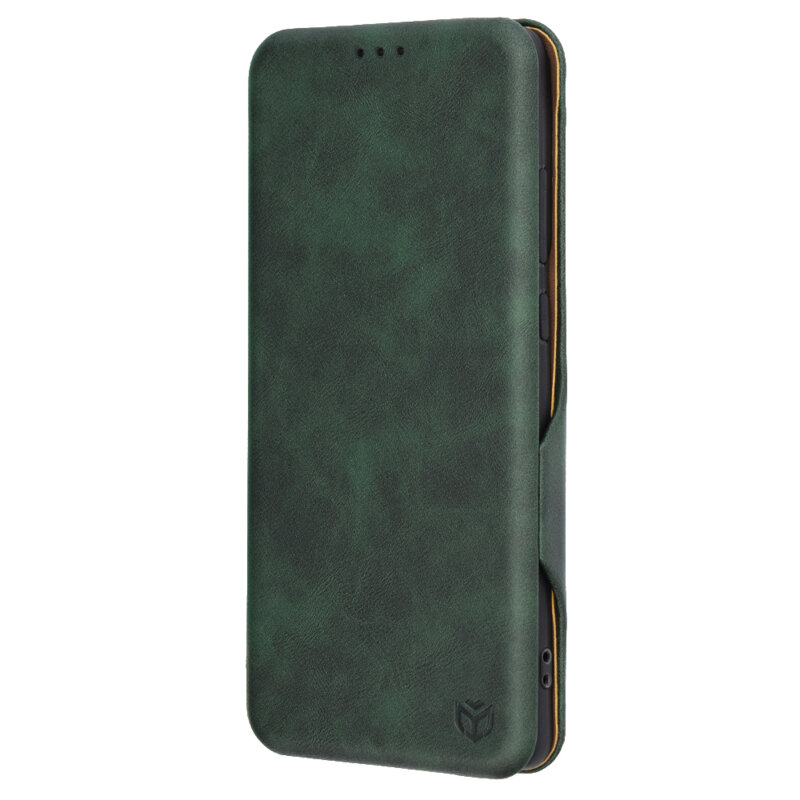 Husa 360° Motorola Moto G85 Techsuit Safe Wallet Plus, verde