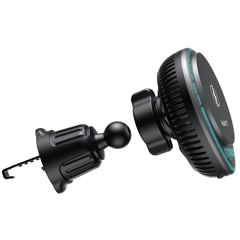 Suport auto cu incarcare wireless 15W Havit W3036, negru