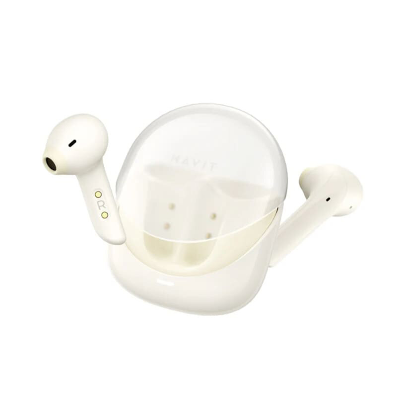 Casti gaming in-ear TWS, ENC Havit Modern Buds TW947, bej