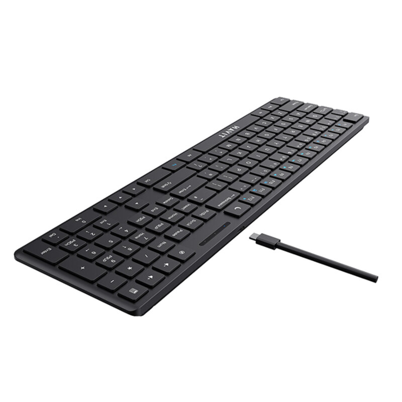Tastatura laptop cu fir, USB-C, 1.5m, 5V Havit KB252, negru