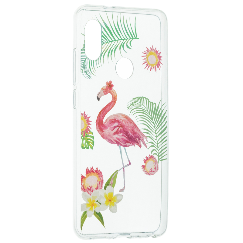 Husa Xiaomi Redmi Note 5 Pro Silicon Summer - Flamingo