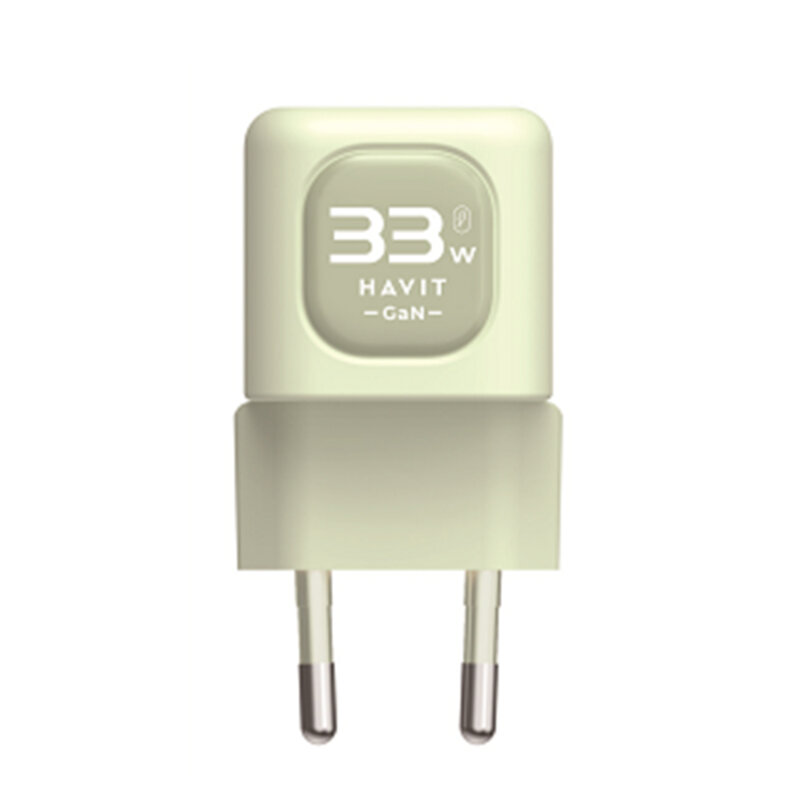 Incarcator priza USB Type-C 33W Havit UC230 EU, verde