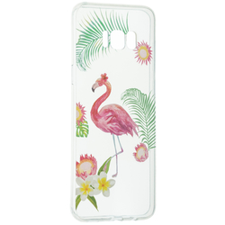 Husa Samsung Galaxy S8+, Galaxy S8 Plus Silicon Summer - Flamingo