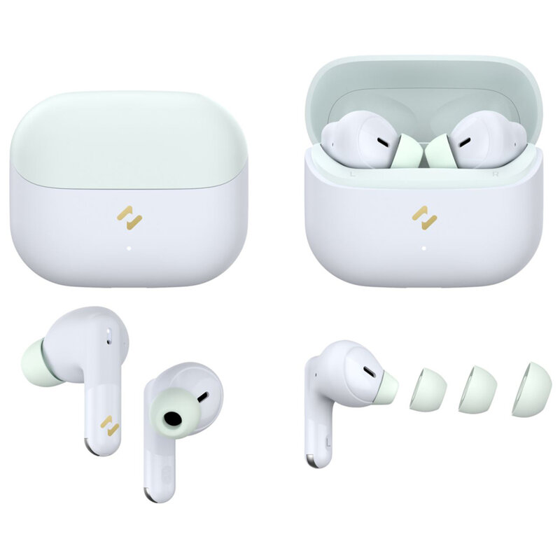 Casti in-ear TWS Bluetooth 5.4, ENC Havit TW982, verde