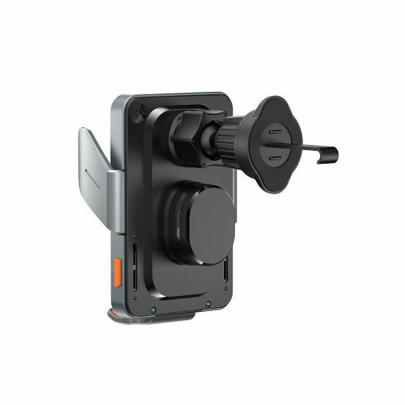 Suport auto cu incarcare wireless 15W Havit W3033, negru / argintiu