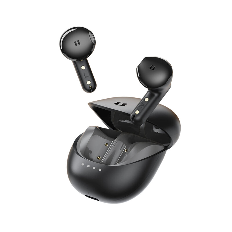 Casti wireless Bluetooth 5.4, ENC Havit TW931, negru