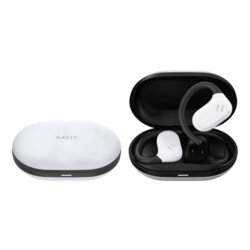 Casti True Wireless Bluetooth cu microfon Havit OWS915, gri