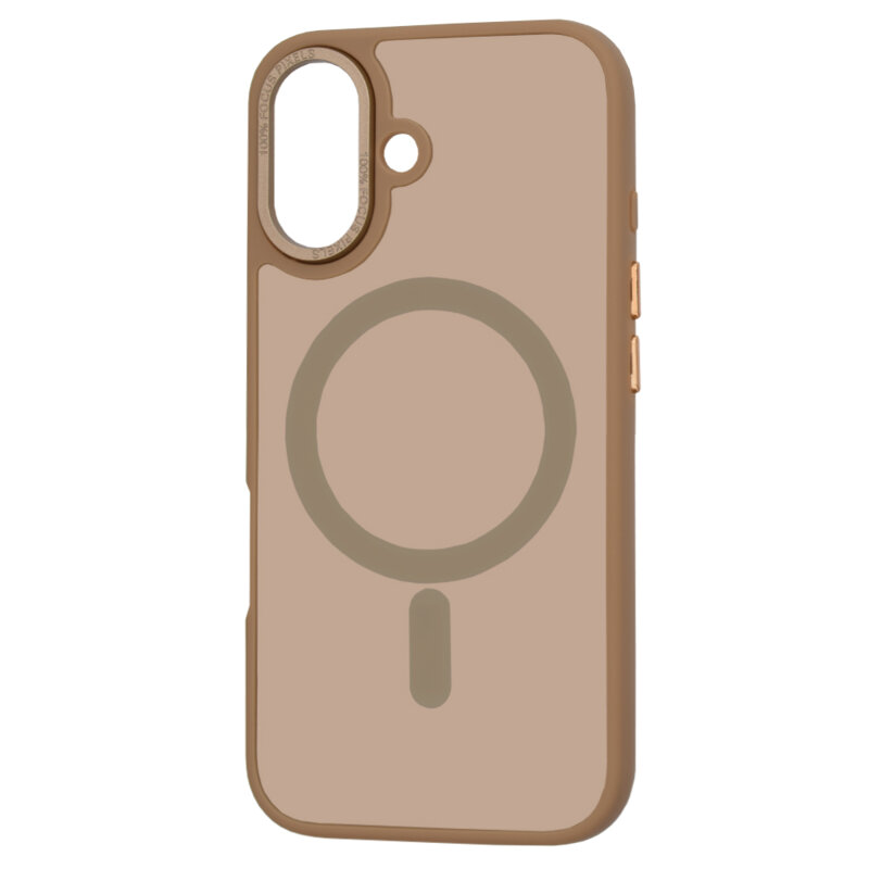 Husa iPhone 16 Plus Techsuit HaloFrost MagSafe Series, maro
