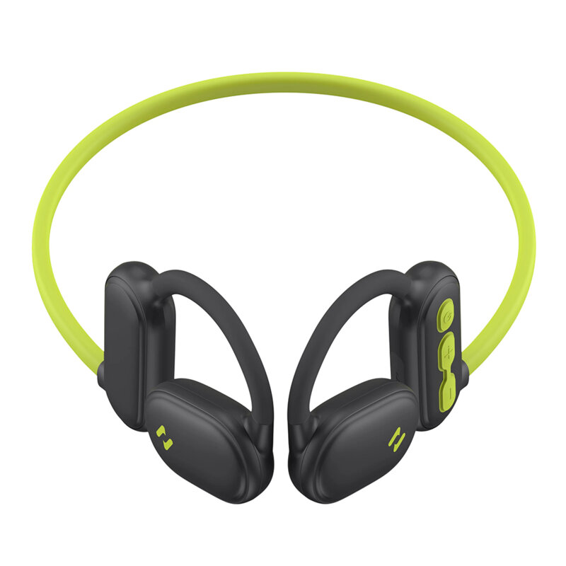 Casti Bluetooth pentru sport, Type-C Havit E553BT, verde