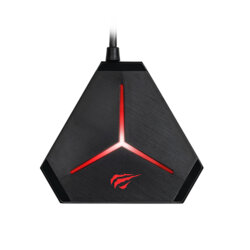 Docking Station, hub USB, Jack 3.5mm, 5V Havit, negru, H95