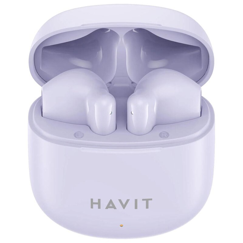 Casti Bluetooth in-ear, True Wireless Havit TW976, mov