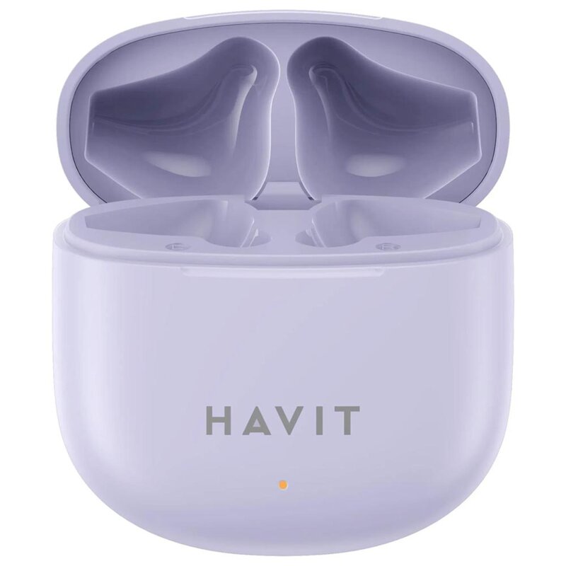 Casti Bluetooth in-ear, True Wireless Havit TW976, mov