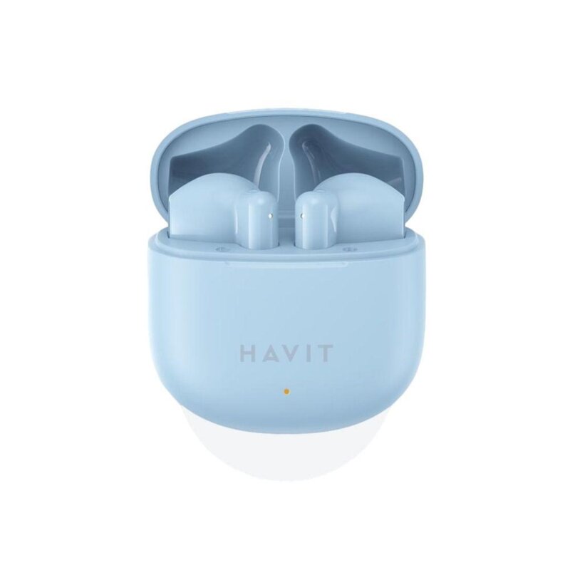 Casti Bluetooth in-ear, True Wireless Havit TW976, albastru