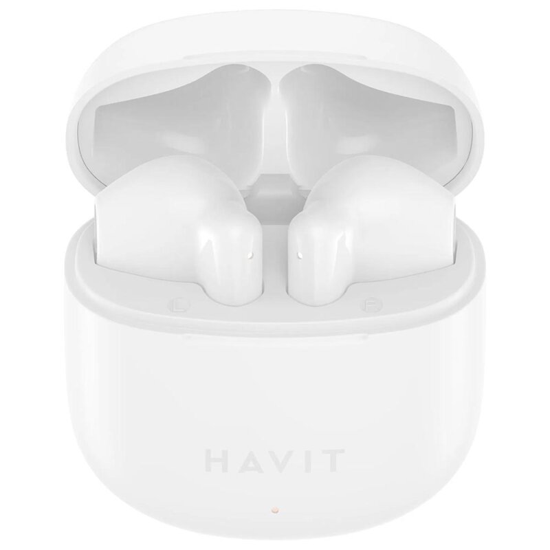 Casti Bluetooth in-ear, True Wireless Havit TW976, alb