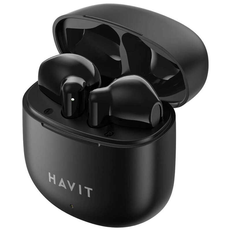 Casti Bluetooth in-ear, True Wireless Havit TW976, negru