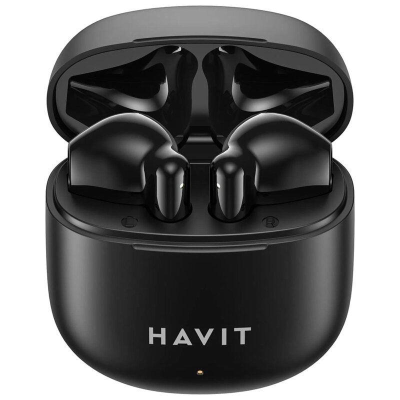 Casti Bluetooth in-ear, True Wireless Havit TW976, negru