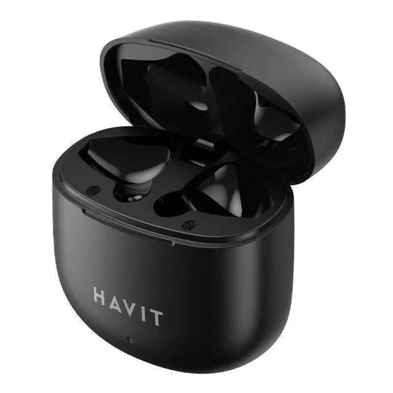 Casti Bluetooth in-ear, True Wireless Havit TW976, negru