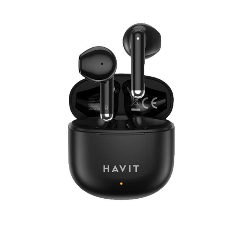 Casti Bluetooth in-ear, True Wireless Havit TW976, negru