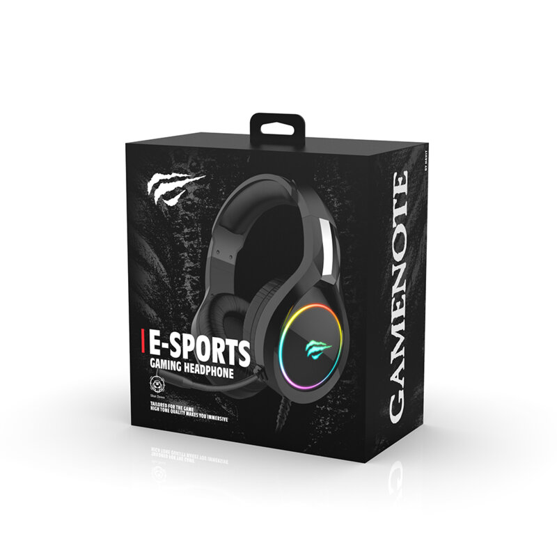 Casti de gaming, casti XBOX cu Jack 3.5mm Havit, mov, H2002d