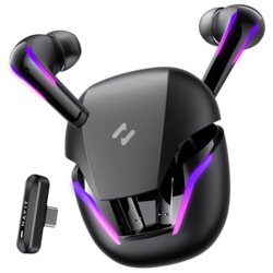 Casti gaming wireless, Bluetooth 5.3, RGB Havit TW970, negru