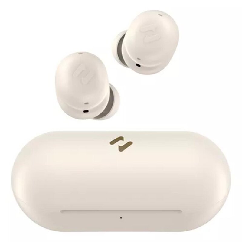 Casti in-ear TWS, Bluetooth, Type-C Havit TW969 Lite, bej