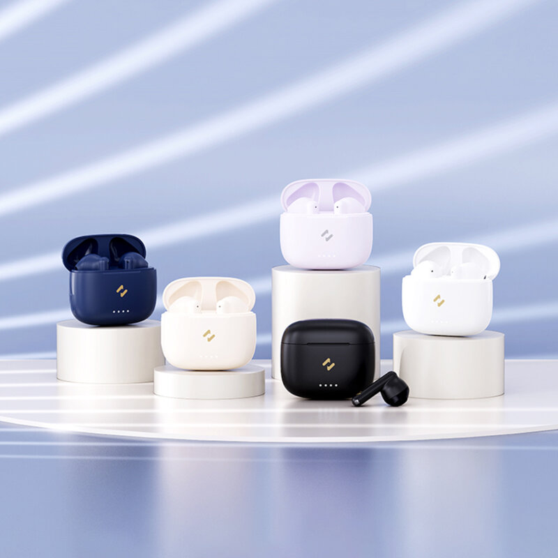 Casti Bluetooth in-ear, True Wireless Havit TW947, bej