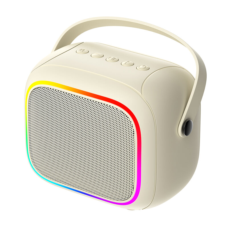 Boxa portabila cu microfon Bluetooth 5.4 Havit, SK818BT, bej