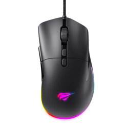 Mouse gaming cu fir pentru PC 800-12000 DPI Havit MS954, negru