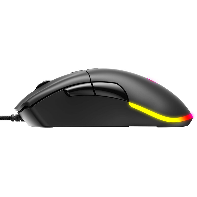 Mouse gaming cu fir pentru PC 800-12000 DPI Havit MS954, negru