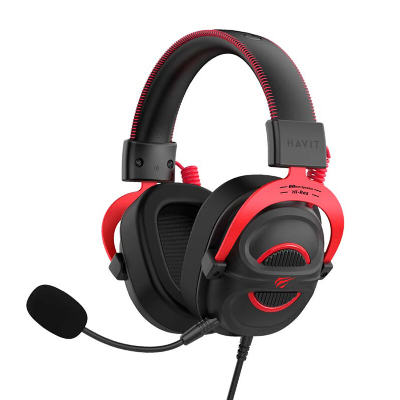 Casti gaming compatibile PS5 Havit, cu microfon, H2002E Pro